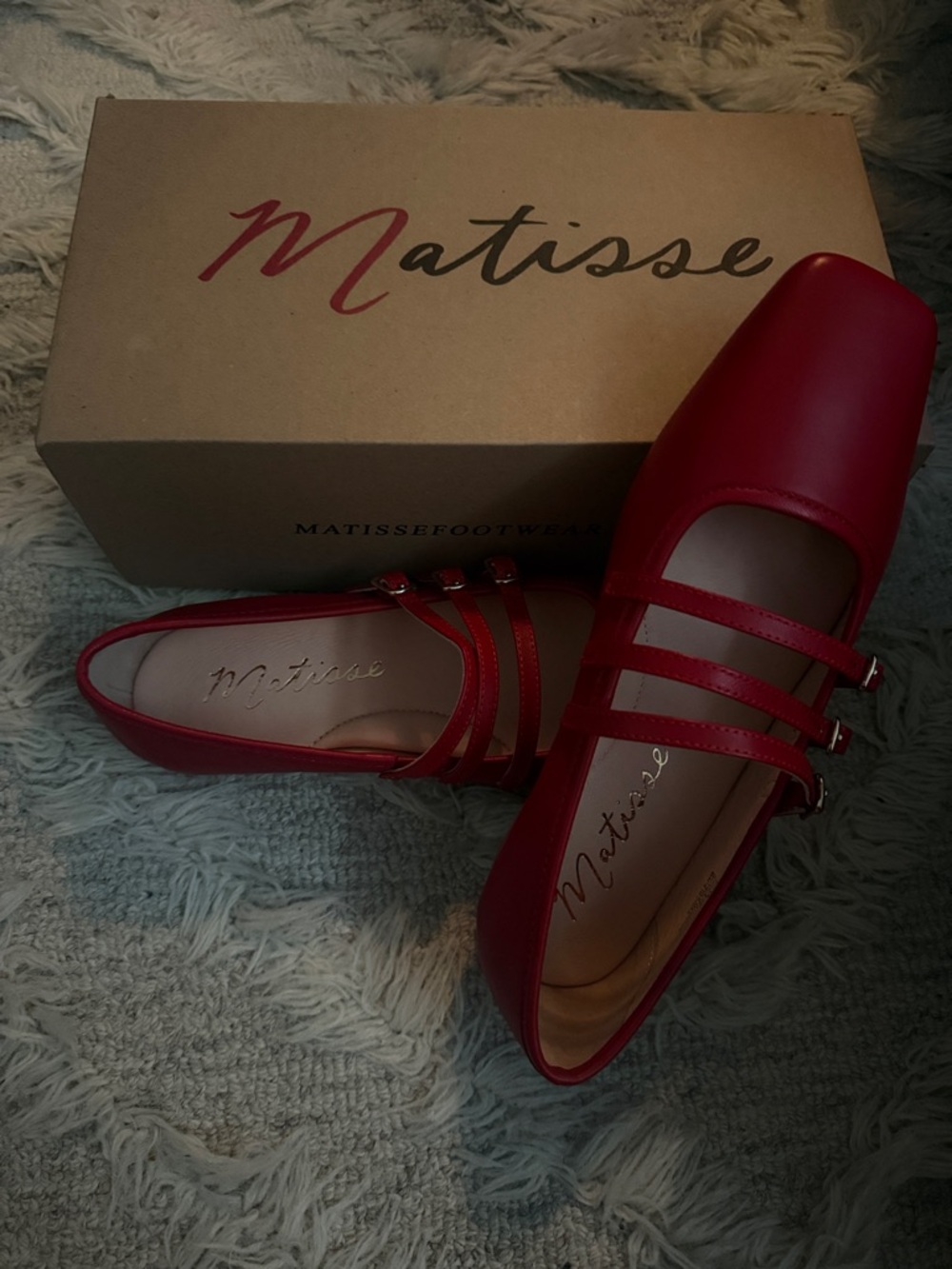 Matisse Nova Red Ballet Flats